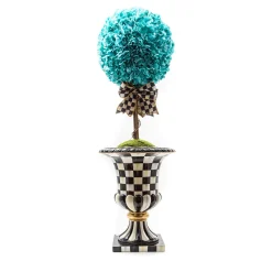 MacKenzie-Childs Aqua Topiary Drop In - Large
