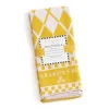 Discount MacKenzie-Childs Argyle Dish Towels - Yellow - Set Of 3