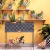 Best MacKenzie-Childs Avant Garden Chicken Planter - Stripe