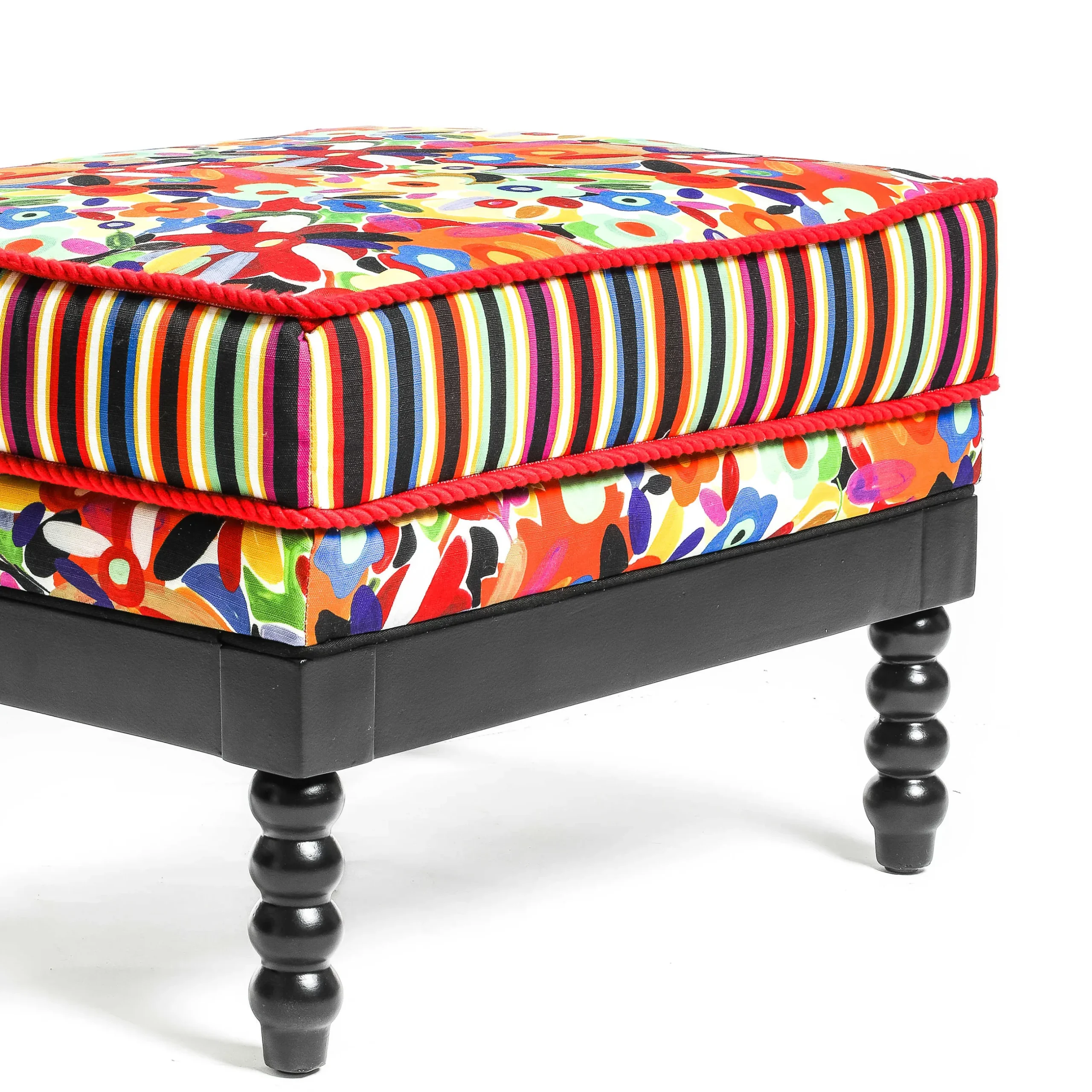 Online MacKenzie-Childs Avant Garden Outdoor Ottoman