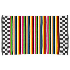 New MacKenzie-Childs Avant Garden Outdoor Striped Rug - 3' X 5'