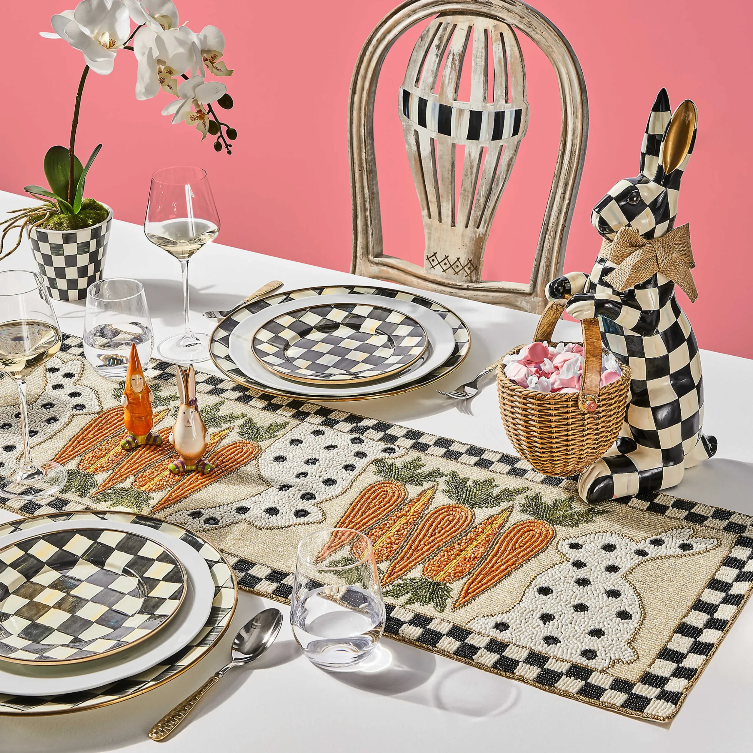 Clearance MacKenzie-Childs Balloon Dining Chair