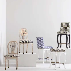 Clearance MacKenzie-Childs Balloon Dining Chair