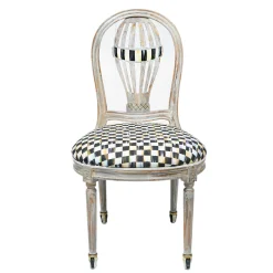 Clearance MacKenzie-Childs Balloon Dining Chair