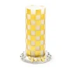 Hot MacKenzie-Childs Bee Pillar Candle Holder