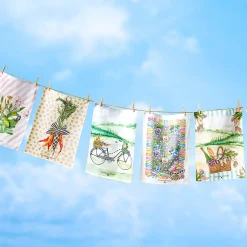 Sale MacKenzie-Childs Bike Ride Dish Towel