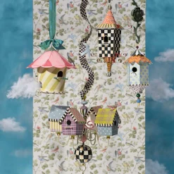 New MacKenzie-Childs Birdhouse Chandelier