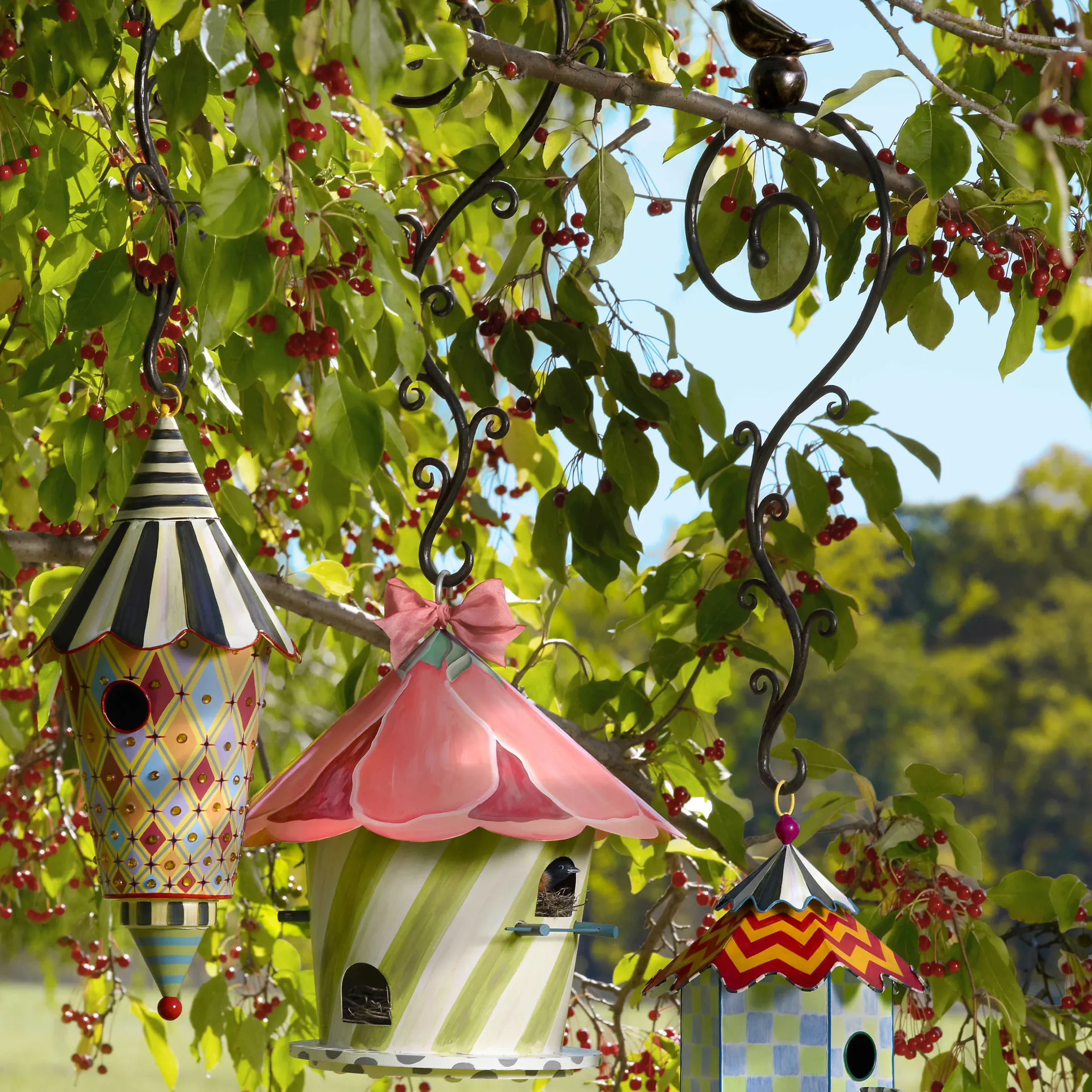 Hot MacKenzie-Childs Birdhouse Hook