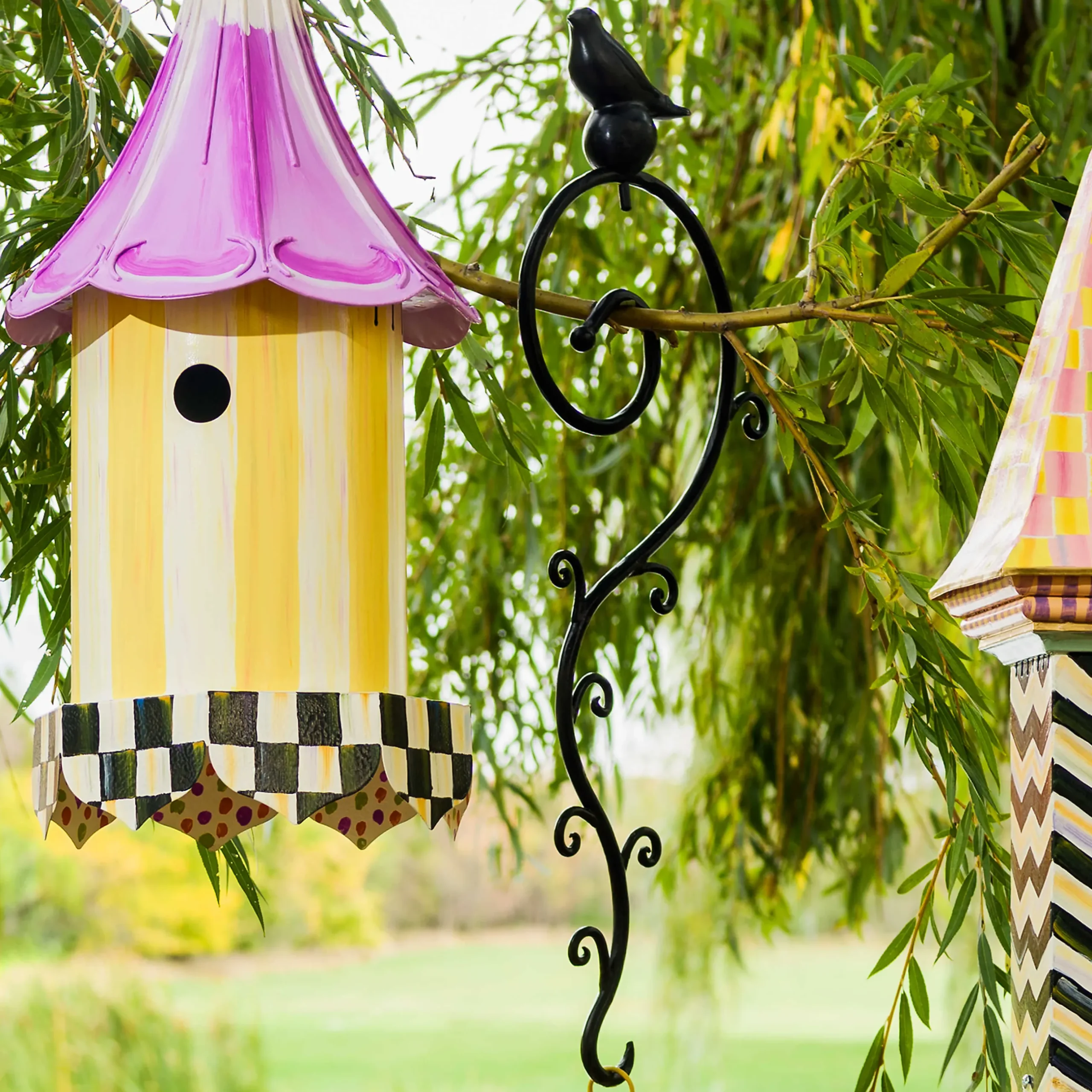 Hot MacKenzie-Childs Birdhouse Hook