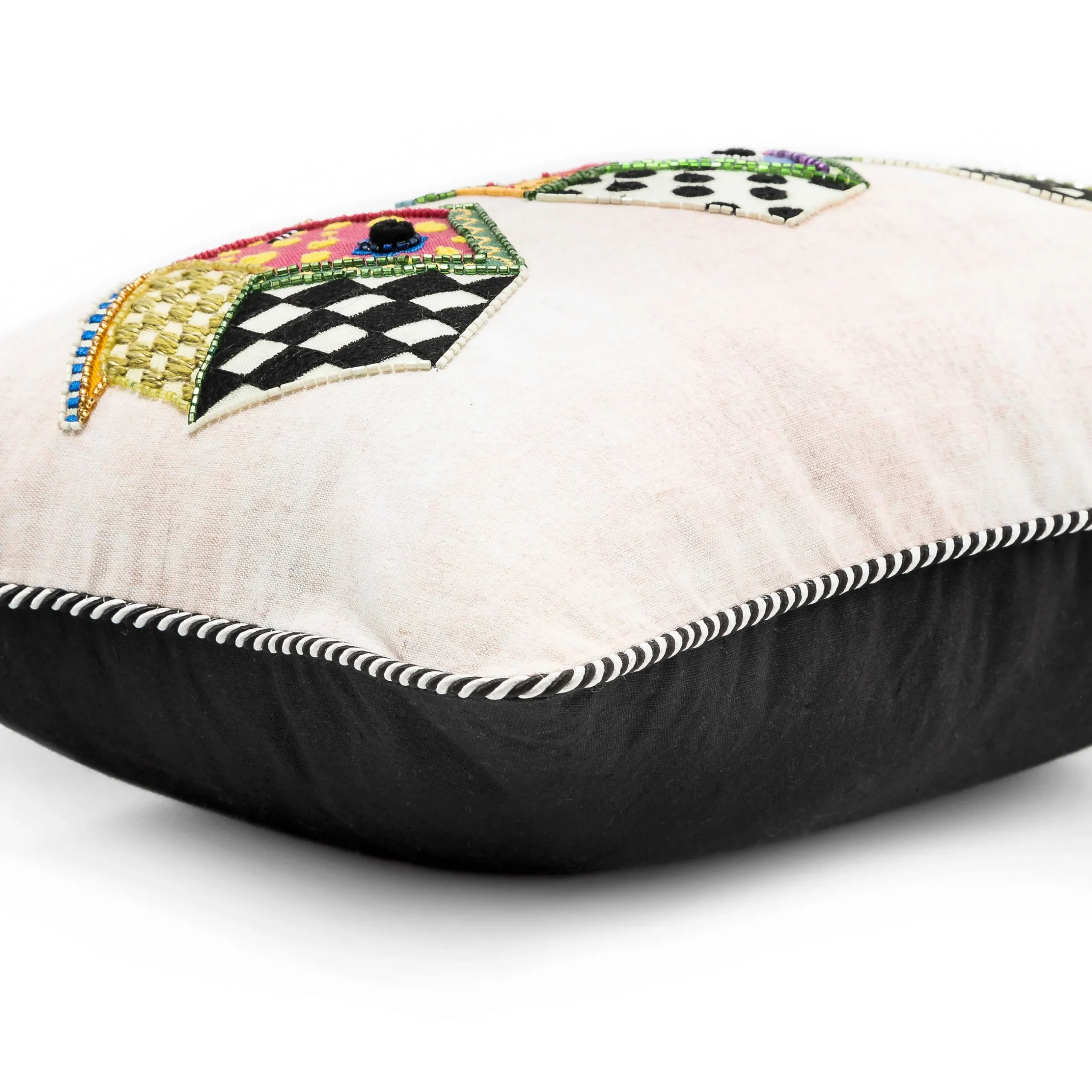 MacKenzie-Childs Bird House Lumbar Pillow