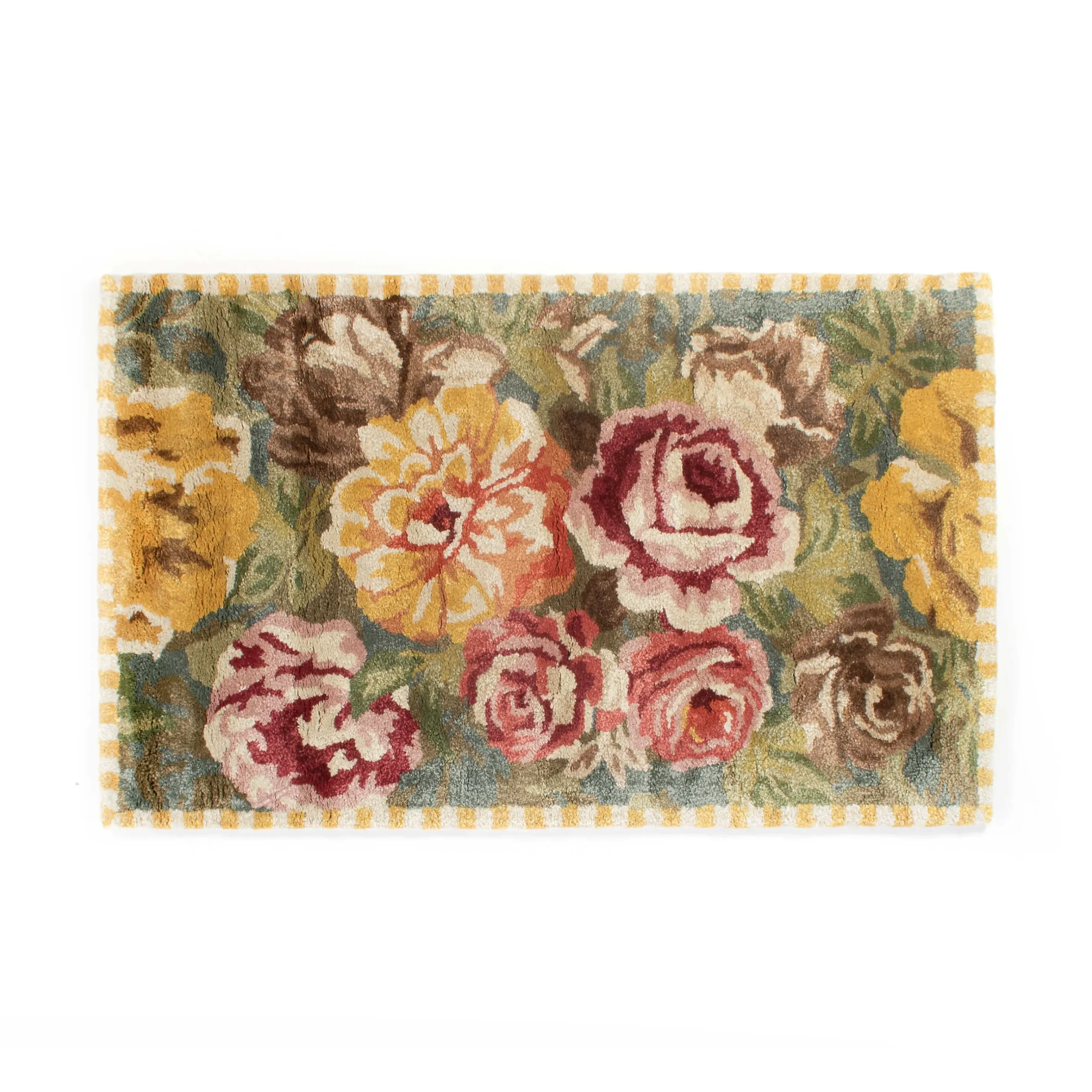 MacKenzie-Childs Bloomsbury Garden Rug - 2'3" X 3'9"