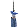 New MacKenzie-Childs Blue Bird Tassel