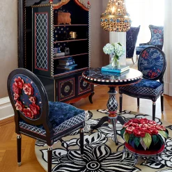 Discount MacKenzie-Childs Bluetopia Side Chair