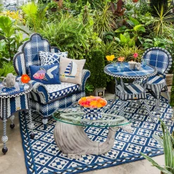 Outlet MacKenzie-Childs Boathouse Outdoor Cafe Chair