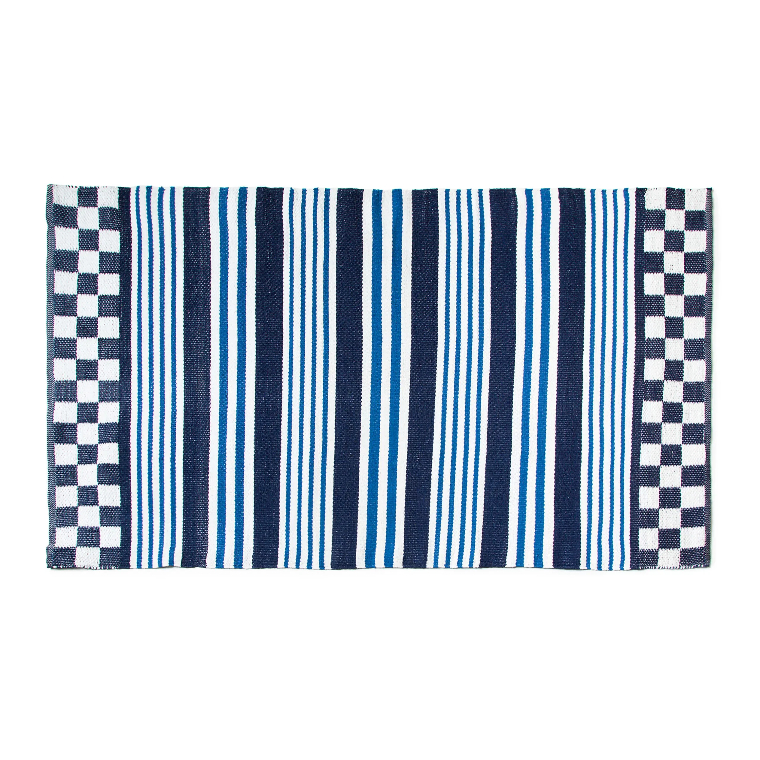 Online MacKenzie-Childs Boathouse Outdoor Striped Rug - 5' X 8'