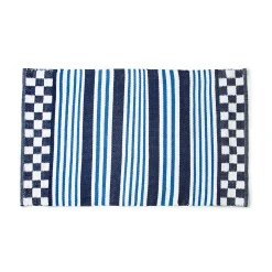 Sale MacKenzie-Childs Boathouse Outdoor Striped Rug - 2' X 3'4"