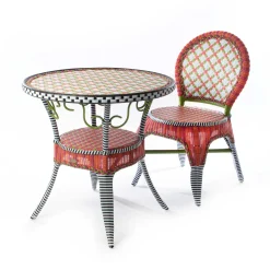 Online MacKenzie-Childs Breezy Poppy Outdoor Cafe Chair