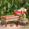 Sale MacKenzie-Childs Breezy Poppy Outdoor Chaise