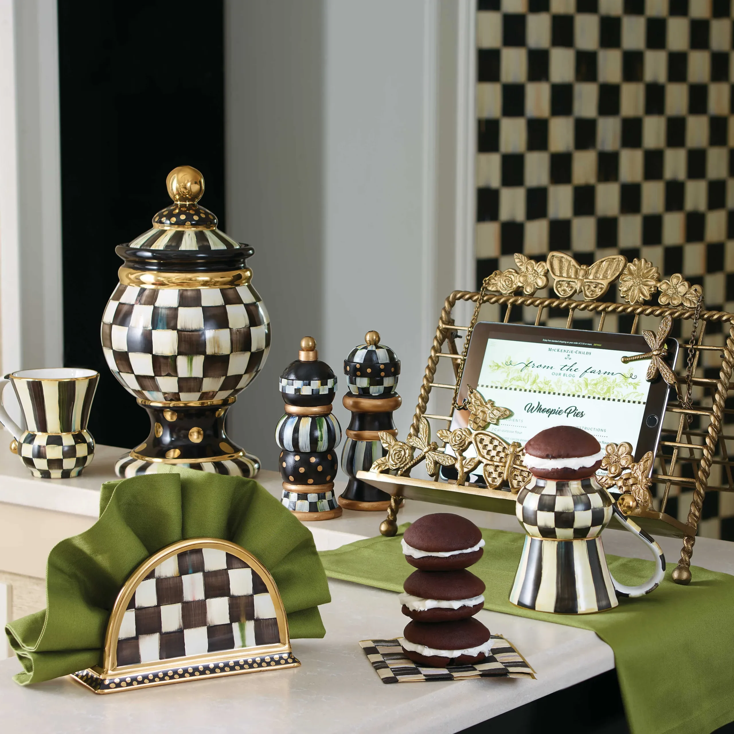 Outlet MacKenzie-Childs Butterfly Cookbook Stand