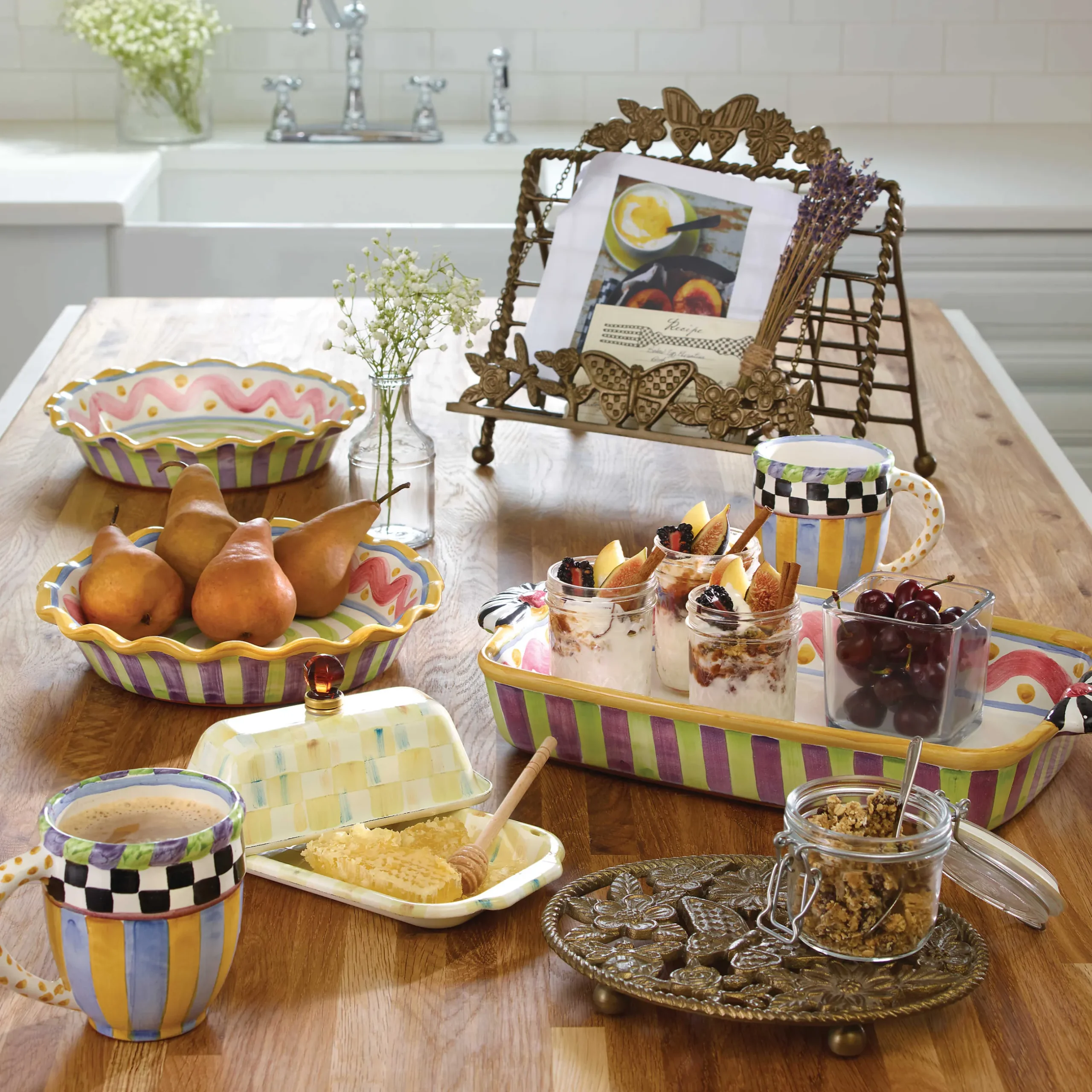 Outlet MacKenzie-Childs Butterfly Cookbook Stand