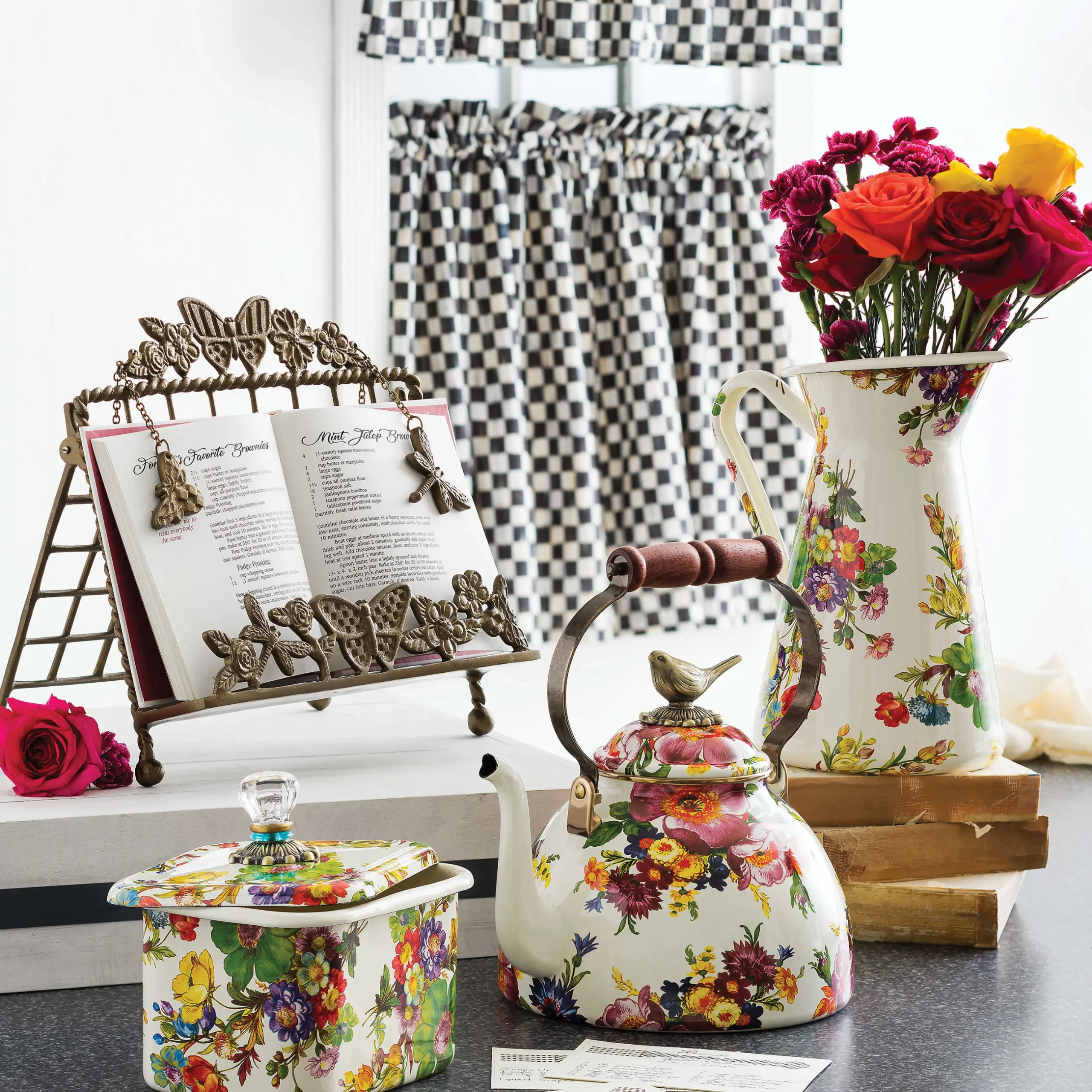 Outlet MacKenzie-Childs Butterfly Cookbook Stand