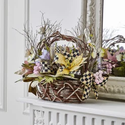 Discount MacKenzie-Childs Butterfly Garden Basket Arrangement
