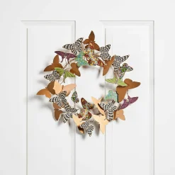 Outlet MacKenzie-Childs Butterfly Wreath