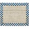 Outlet MacKenzie-Childs Cable Wool Sisal - Royal - 2' X 3' Rug