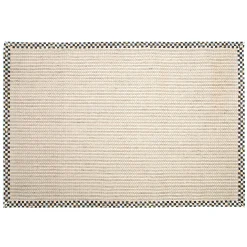 New MacKenzie-Childs Cable Wool/Sisal Rug - 6' X 9'