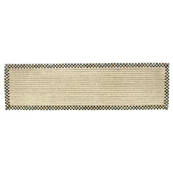 New MacKenzie-Childs Cable Wool/Sisal Rug - 2'6" X 9' Runner