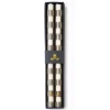 New MacKenzie-Childs Check Dinner Candles - Grey - Set Of 2