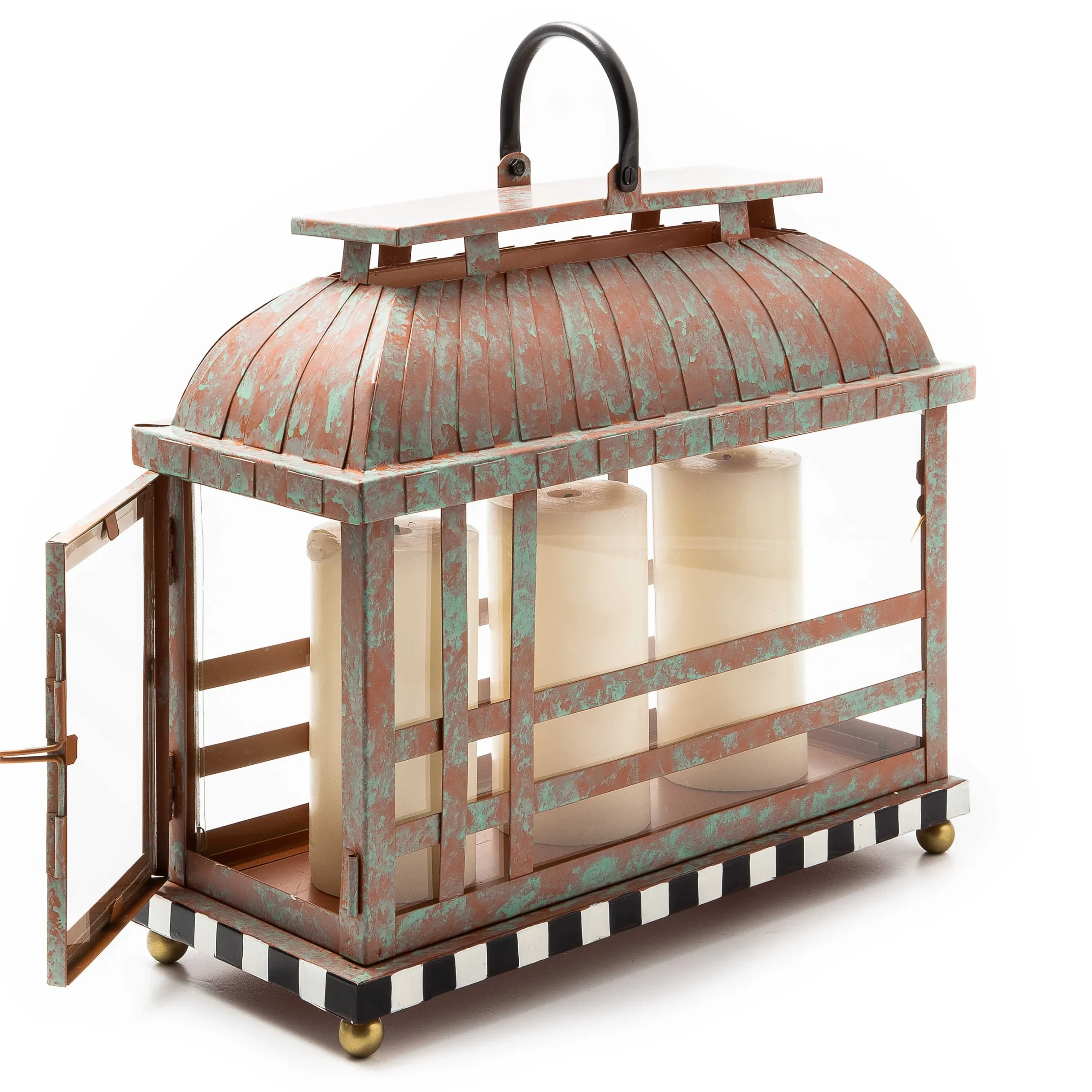 Sale MacKenzie-Childs Check It Out Lantern - Large