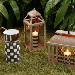 Sale MacKenzie-Childs Check It Out Lantern - Small