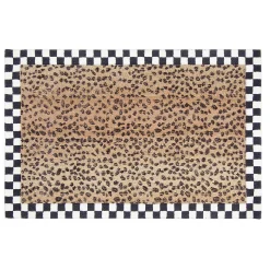 Clearance MacKenzie-Childs Cheetah Rug - 3' X 5'