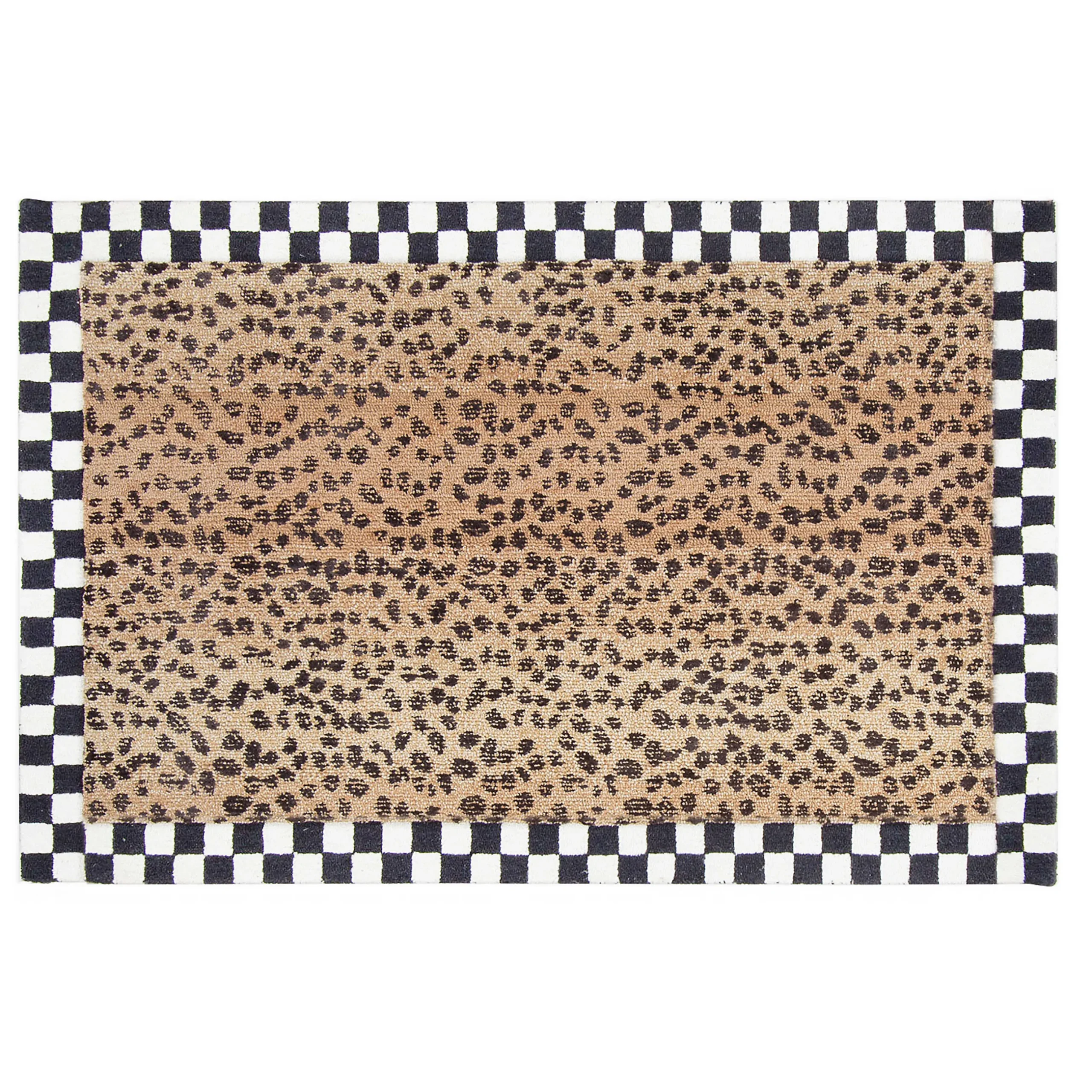 Clearance MacKenzie-Childs Cheetah Rug - 3' X 5'