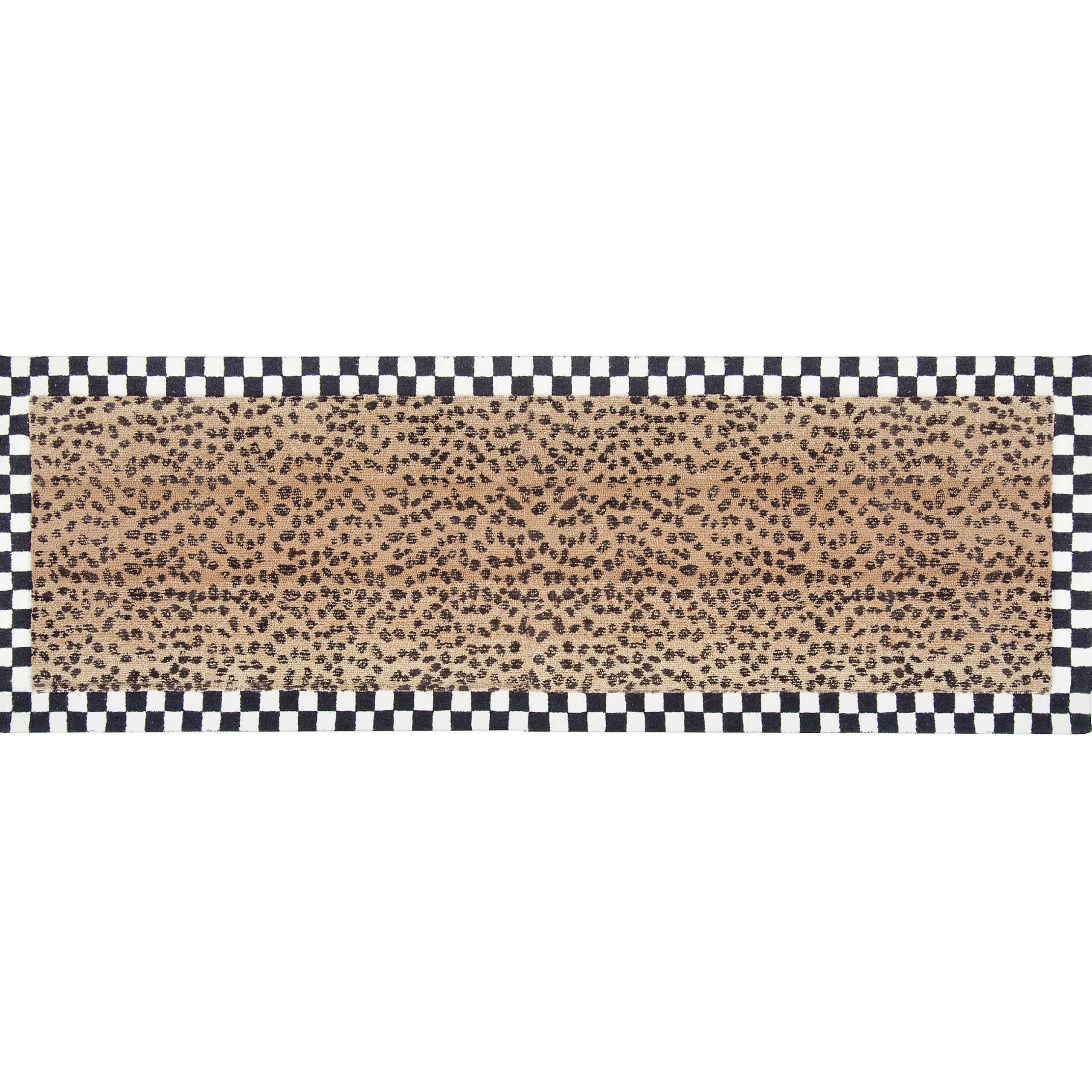 Online MacKenzie-Childs Cheetah Rug - 2'6" X 8' Runner