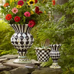 MacKenzie-Childs Cheltenham Thistle Urn