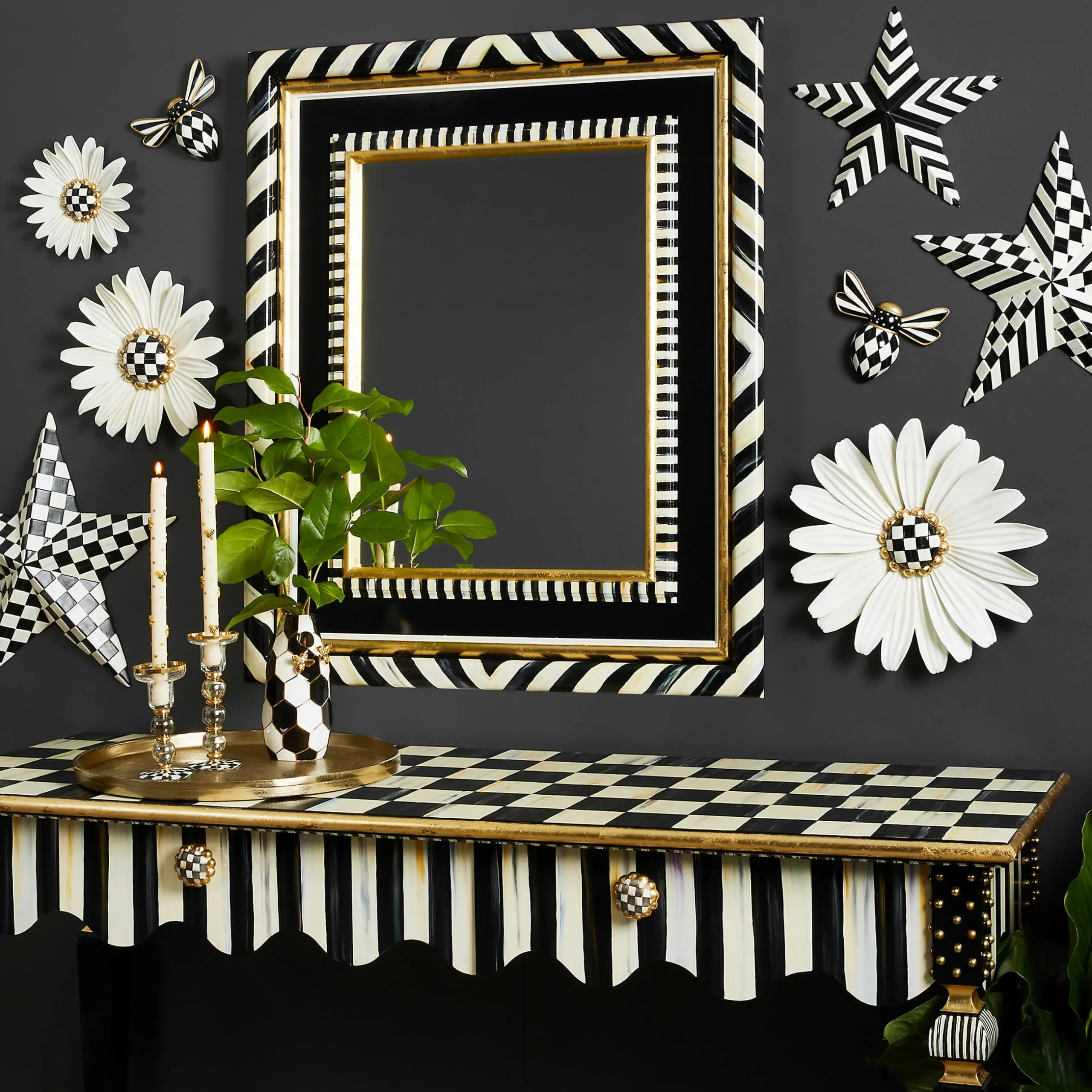 Clearance MacKenzie-Childs Chevron Barn Star