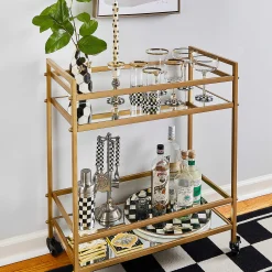 Clearance MacKenzie-Childs 3260 Cocktail Shaker - Courtly Check