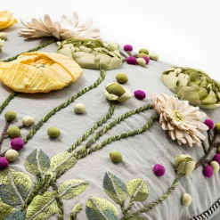 Best MacKenzie-Childs Coming Up Daisies Lumbar Pillow