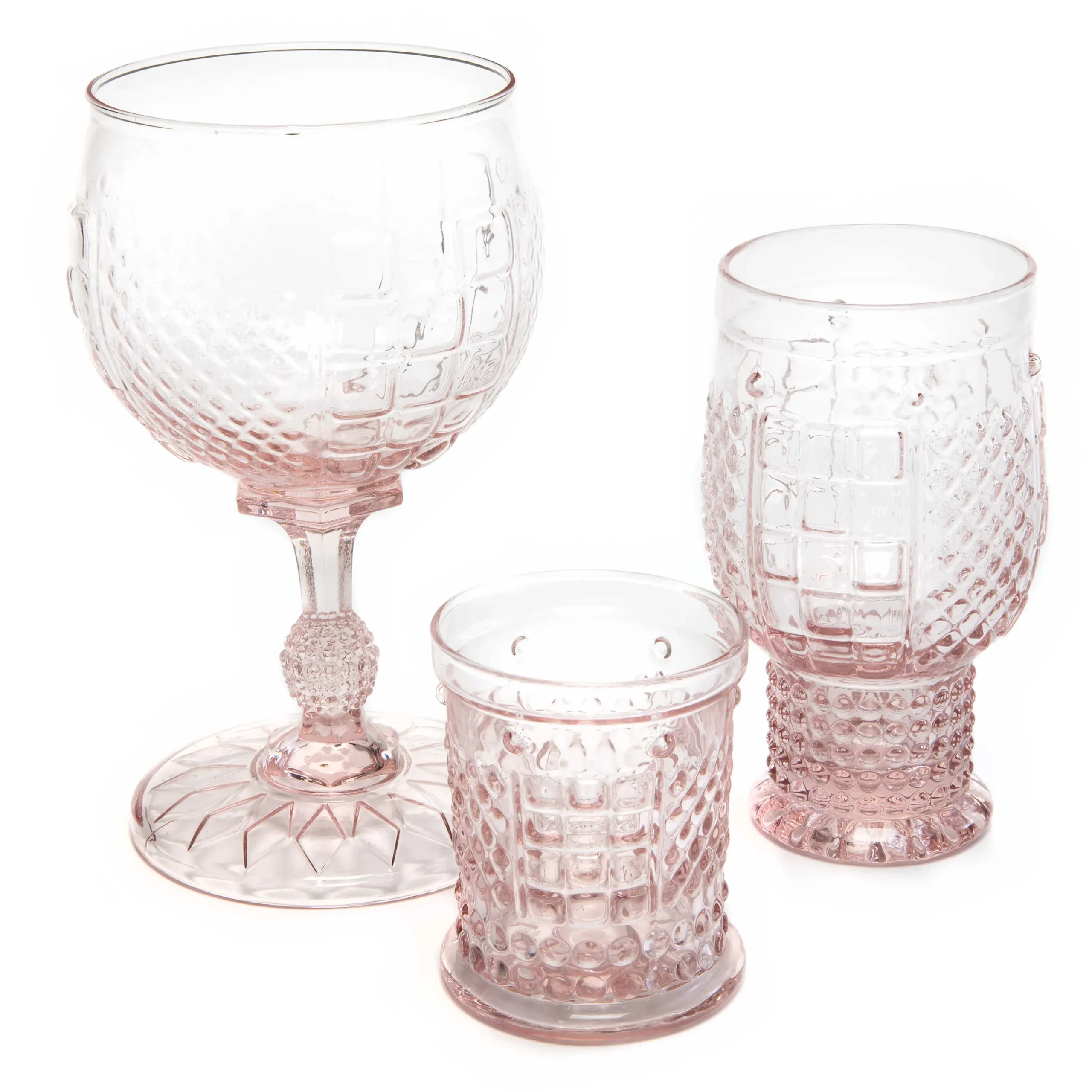 Sale MacKenzie-Childs Coquette Goblet - Pink