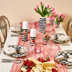 Sale MacKenzie-Childs Coquette Goblet - Pink