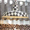 Hot MacKenzie-Childs Courtly Check Barn Pendant Lamp - 18"