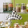 New MacKenzie-Childs Courtly Check Barn Pendant Lamp - 12"