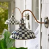 Discount MacKenzie-Childs Courtly Check Barn Sconce - 12"