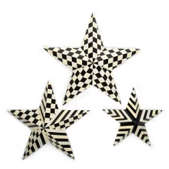 Hot MacKenzie-Childs Courtly Check Barn Star