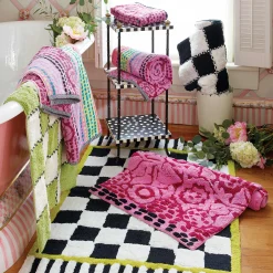 Sale MacKenzie-Childs Courtly Check Bath Rug - Large