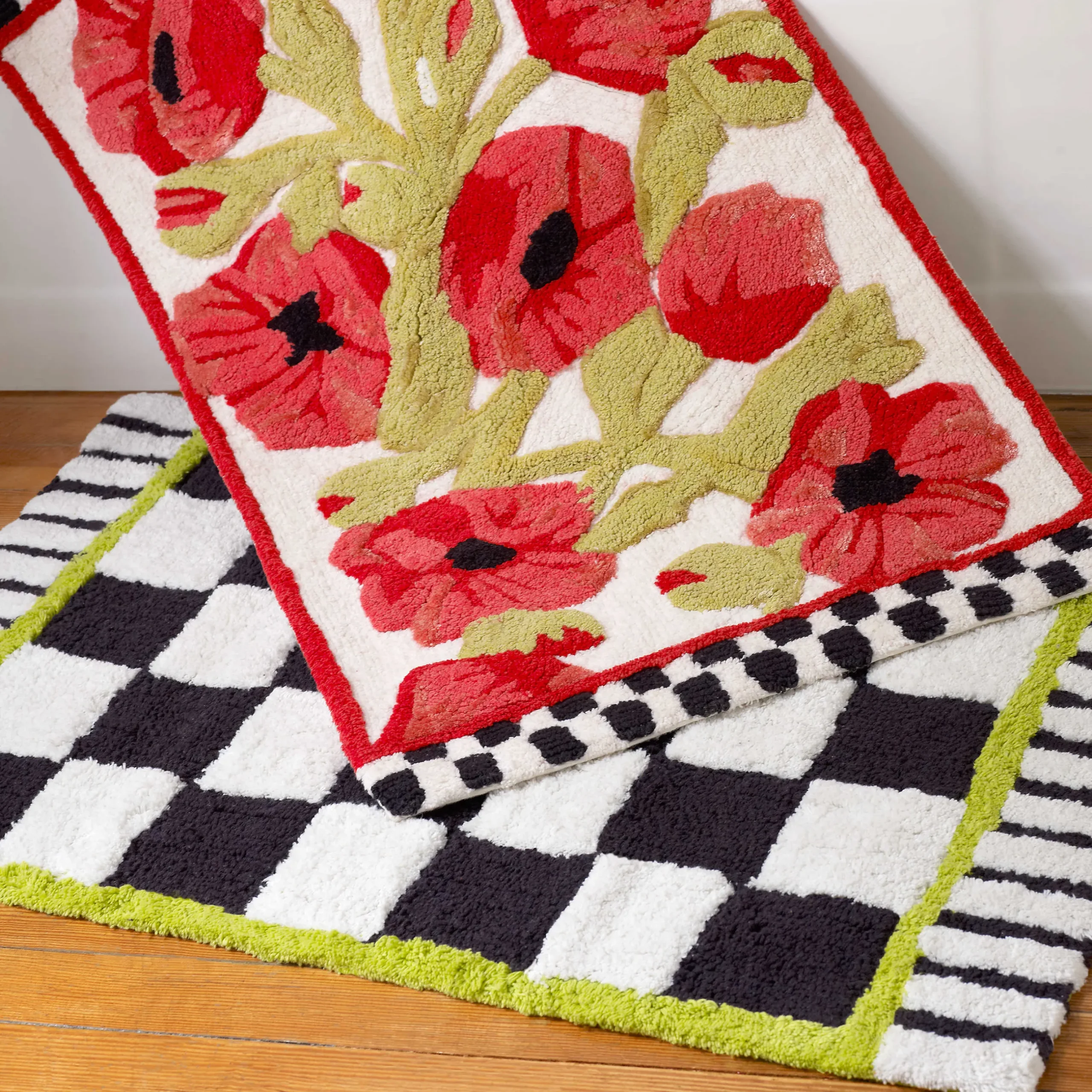 Outlet MacKenzie-Childs Courtly Check Bath Rug - Standard