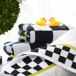Online MacKenzie-Childs Courtly Check Bath Towel