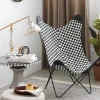 Hot MacKenzie-Childs Courtly Check Butterfly Chair